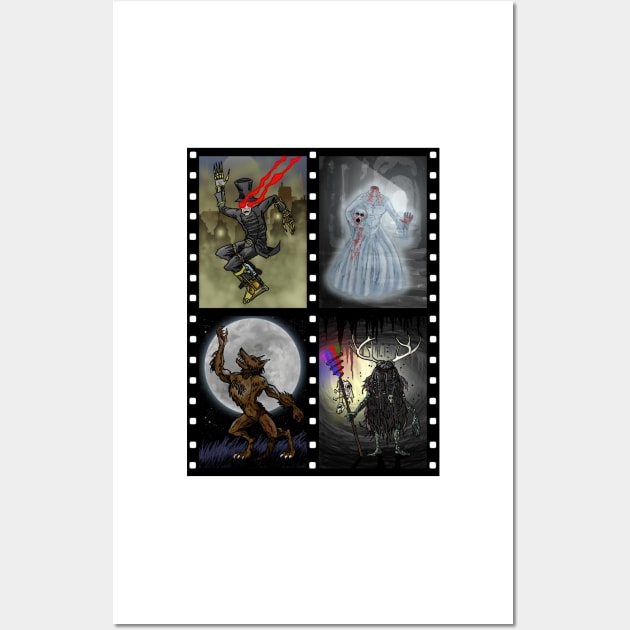 Cryptozoology, Cryptids and Forteana series 5 Wall Art by matjackson